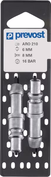 Acoplador rápido para tubo 8 mm 1 Acoplador rápido para tubo 8 mm