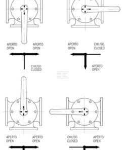 Grifo de 3 vías 8"