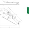 Oildynamic cylinder plate for 3-way valve 6''