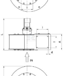 Llenador turbo izquierdo