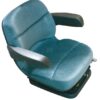 Asiento con suspensión neumática, textil