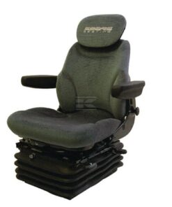 Asiento con suspensión neumática