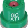 Boquilla anti-deriva, venturi, simple chorro cónico ATI 80° 015 verde cerámica Albuz