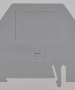 Placa separadora de sección