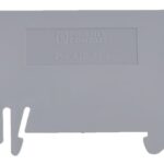 Placa separadora sección, gris
