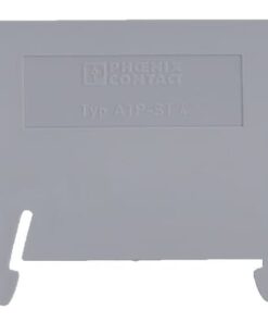Placa separadora sección, gris