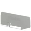 Placa separ. por grupos, gris