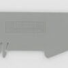 Placa separadora sección, gris