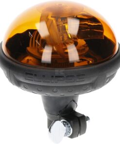 Faro rotativo halógeno Ellipse, ámbar. 12 V 21 W, fijación mástil flexible, Sacex