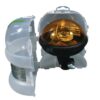 Faro rotativo halógeno Ellipse, ámbar, 12/24 V 21 W, fijación mástil fexible, Sacex 4 Faro rotativo halógeno Ellipse, ámbar, 12/24 V 21 W, fijación mástil fexible, Sacex