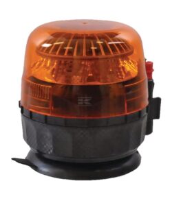 Faro rotativo LED Galaxy, ámbar, 9W, 12/24 V, fijación magnética, Ø154 mm, Sacex