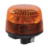 Faro rotativo LED Galaxy, ámbar, 9W, 12/24 V, fijación mástil flexible, Ø128 mm x 125 mm, Sacex
