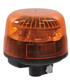 Faro rotativo LED Galaxy, ámbar, 9W, 12/24 V, fijación mástil flexible, Ø128 mm x 125 mm, Sacex