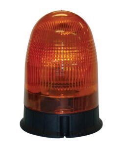 Faro rotativo halógeno Quasar, ámbar, 12/24 V 55/70 W, fijación atornillable, Sacex