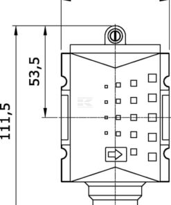 Válv. asiento arranque 1/2" B2 6 Válv. asiento arranque 1/2