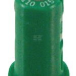 Tobera anti-deriva, venturi, simple chorro plano AVI 110° 015 verde cerámica Albuz