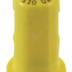 Tobera anti-deriva, venturi, simple chorro plano AVI 110° 02 amarillo cerámica Albuz