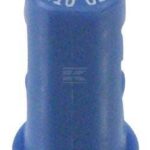 Tobera anti-deriva, venturi, simple chorro plano AVI 110° 03 azul cerámica Albuz