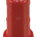 Tobera anti-deriva, venturi, simple chorro plano AVI 110° 04 rojo cerámica Albuz