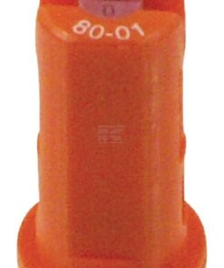 Boquilla anti-deriva, venturi, simple chorro plano AVI 80° 01 naranja cerámica Albuz