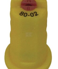 Boquilla anti-deriva, venturi, simple chorro plano AVI 80° 02 amarillo cerámica Albuz