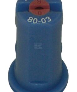 Boquilla anti-deriva, venturi, simple chorro plano AVI 80° 03 azul cerámica Albuz