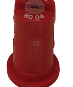 Boquilla anti-deriva, venturi, simple chorro plano AVI 80° 04 rojo cerámica Albuz