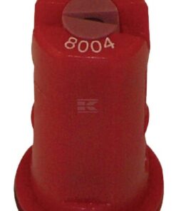 Boquilla anti-deriva, venturi, simple chorro excéntrico AVI OC 80° 04 rojo cerámica Albuz