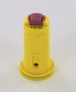 Tobera anti-deriva, venturi, doble chorro plano AVI TWIN 110° 02 amarillo cerámica Albuz