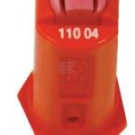 Tobera anti-deriva, venturi, doble chorro plano AVI TWIN 110° 04 rojo cerámica Albuz