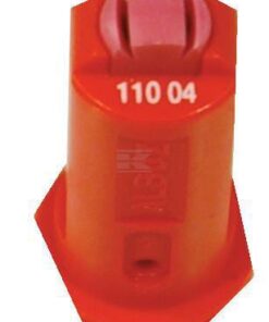 Tobera anti-deriva, venturi, doble chorro plano AVI TWIN 110° 04 rojo cerámica Albuz
