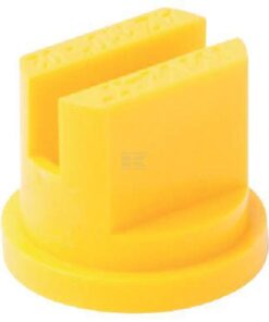 Tobera estándar, doble, chorro plano AZ 110° 02 amarillo plástico MMAT