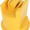 Boquilla anti deriva de doble chorro AZT 110° 02, plástico amarillo MMAT 4 Two-stream anti-drift nozzle AZT 110° 02, yellow plastic MMAT