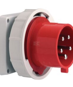 Toma enchufe con brida, 32 A, 5P, 400 V IP67