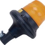 Faro destellante Xenon, ámbar, 10/100 V, fijación mástil flexible