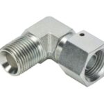 Codo de acoplamiento con tuerca G1/4"