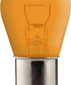 Bombilla 24V 21W BAU15s naranja Kramp