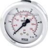 Glycerine pressure gauge 63 mm 25 bar, rear mount