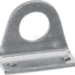 Soporte articulación cabezal cilindro Ø25