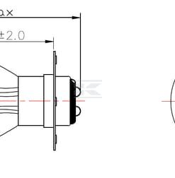 Bulb 12V 35/35W P15D RP35