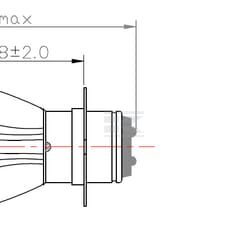 Bulb 12V 35/35W P15D-3 RP30 3 Bulb 12V 35/35W P15D-3 RP30
