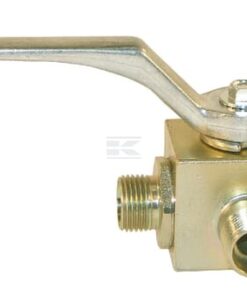 Llave de paso de esfera de 3 vías 8L orificio en T