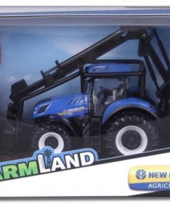 Tractor forestal New Holland T7.315 y cargador de troncos