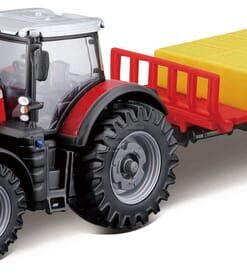 Massey Ferguson 87405 tractor y remolque de pacas