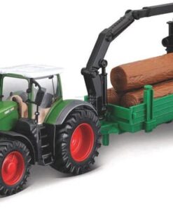 Tractor Fendt 1050 Vario con autocargador de árboles
