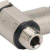 Racor acodado de inserción 8x1/4"