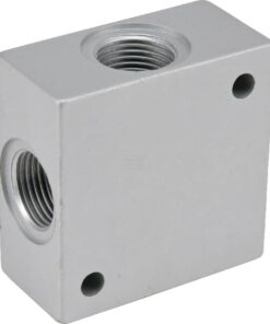 Bloque distribuidor cuádruple, G3/8