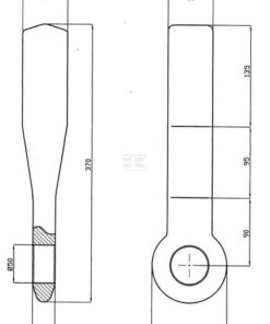 Aro remol. 60x60 50mm sin buje