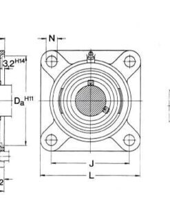 Alojamiento cojinete completo, SKF