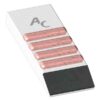 Weld-on point, carbide + hardfacing 160x60x20 4 Weld-on point, carbide + hardfacing 160x60x20